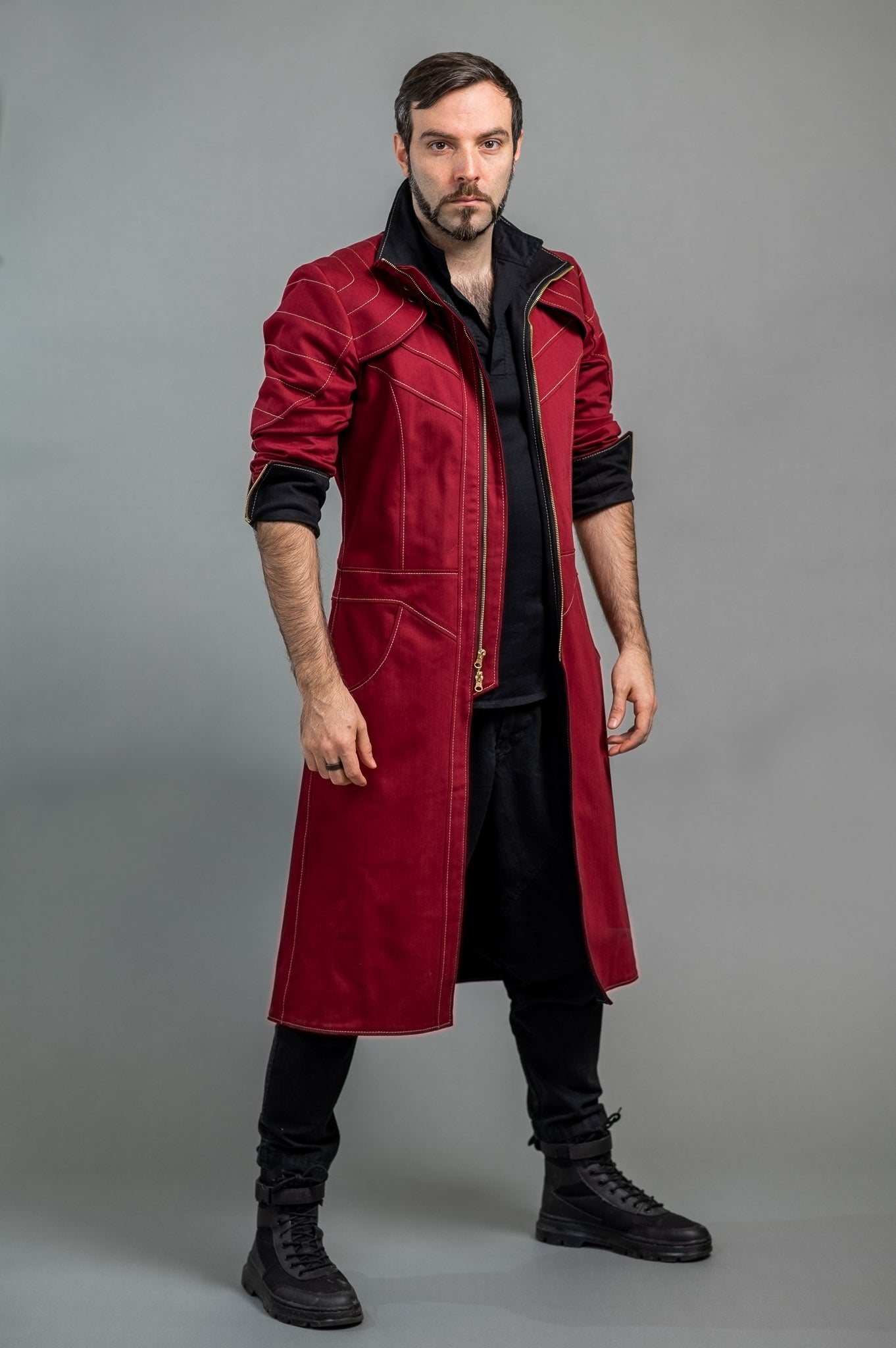 Devil May Cry 4 Dante Leather Coat - New American Jackets