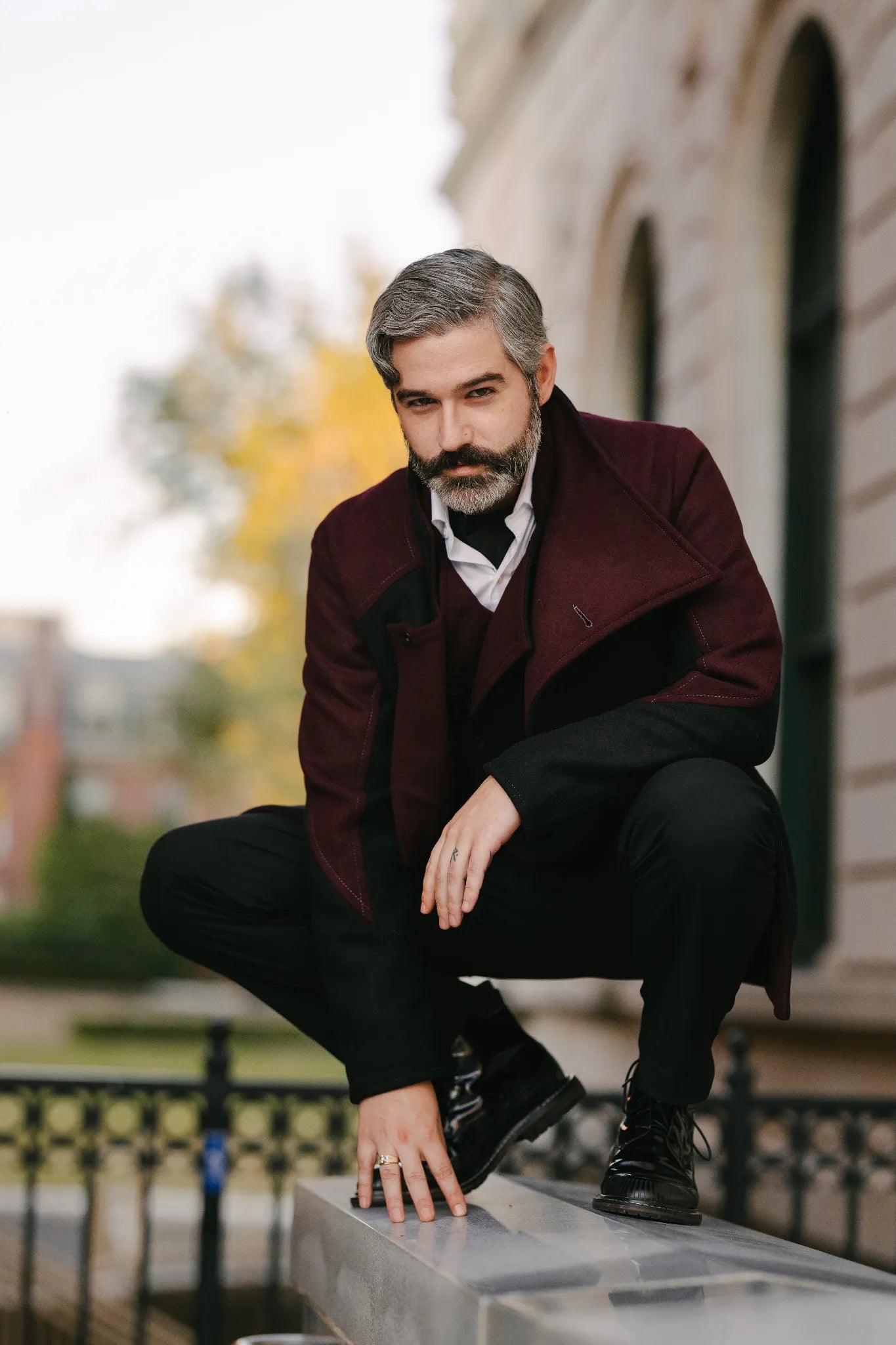 Viscount Coat - Blood Moon [Mens]