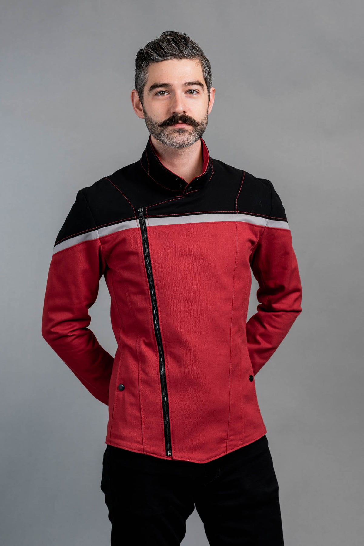 Starfleet 2380 - Command Red [Mens] | Star Trek: Lower Decks Jacket ...